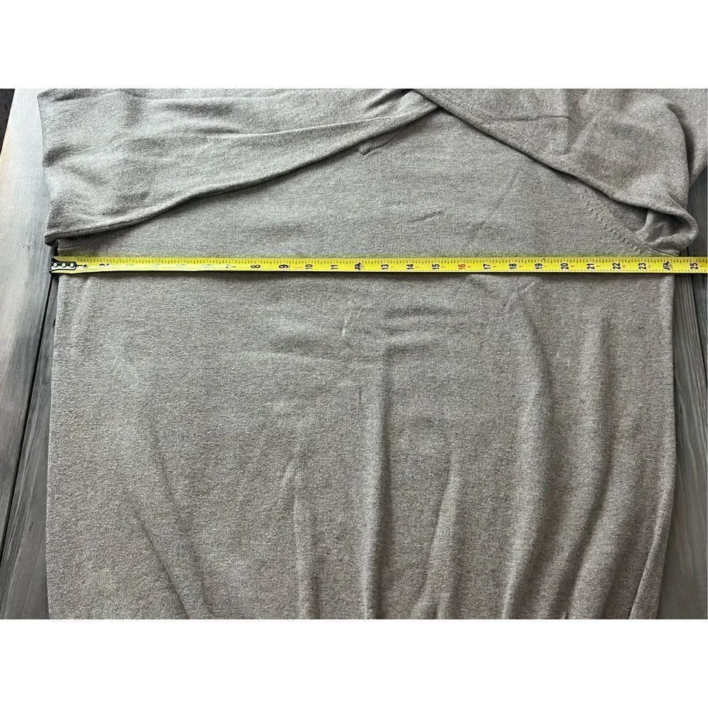 J. Crew XL Tall Cashmere Cotton‎ Blend Tan Sweater